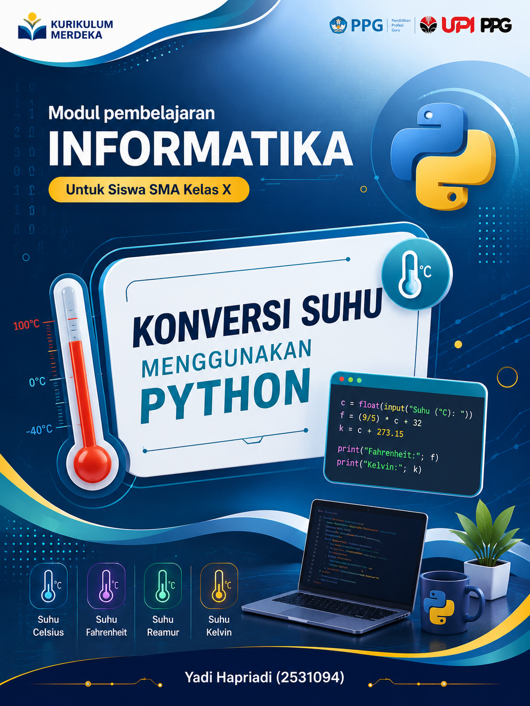 Modul Konversi Suhu